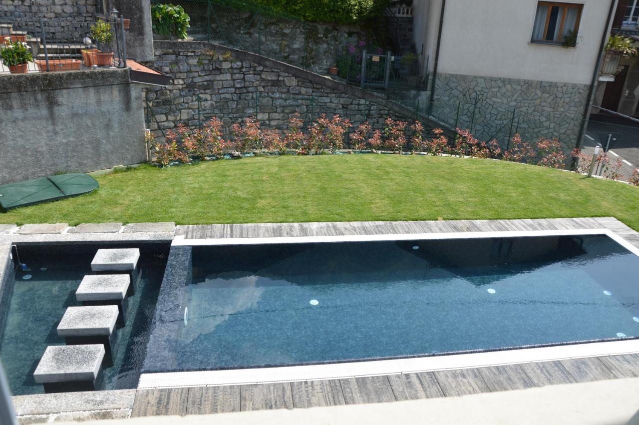 Lescen White Residence - Swimming Pool Lezzeno Esterno foto
